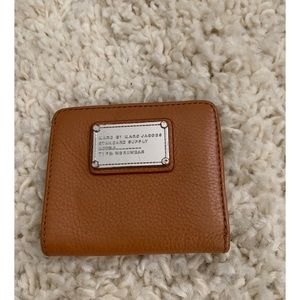 Marc by Marc Jacobs brown leather wallet